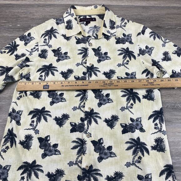Tommy Bahama Golf 18 Hawiian Outdoor Button Down Sz Small Shirt Silk/cotton - Picture 6 of 8